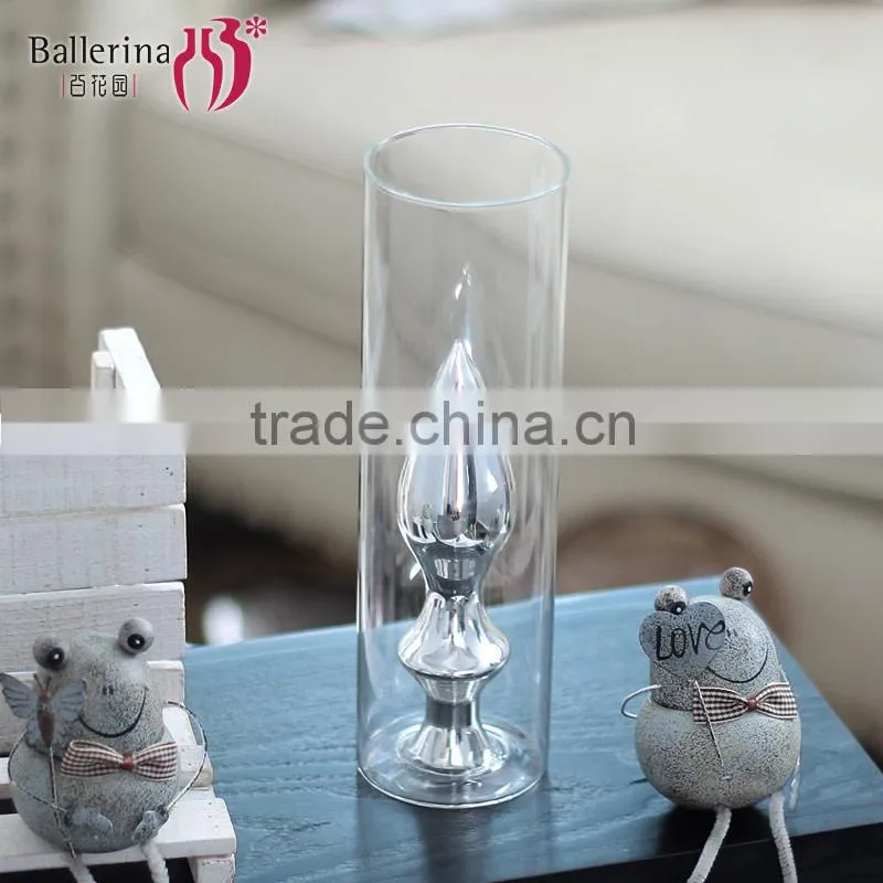 Promotion glass candle holder