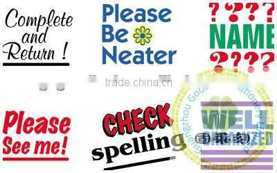 Teacher rubber seals/Teacher animal rubber seals