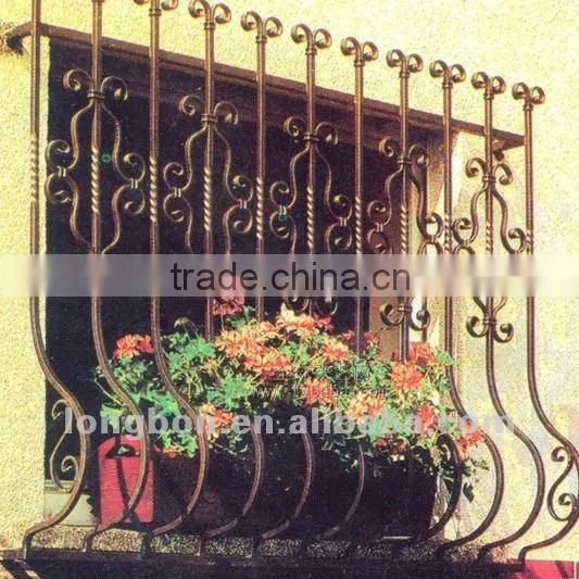 Top-selling modern artistic steel window fence