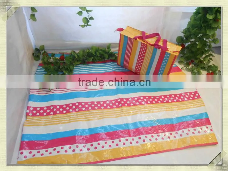 pp woven laminated beach pad