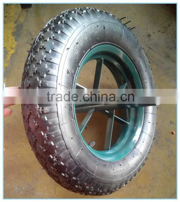 High quality wheelbarrow pneumatic air tyre 14x3.50-8