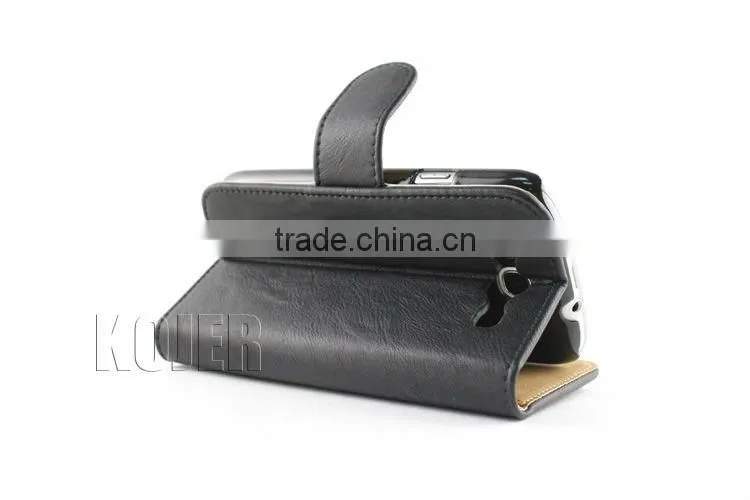 Cell Phone Horizontal Flip Leather Case for SAM Galaxy S3(i9300)
