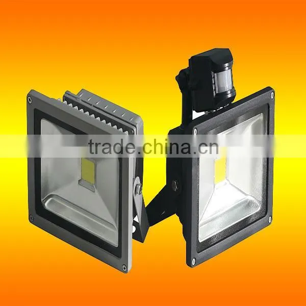 36W RGB floodlight with sensor