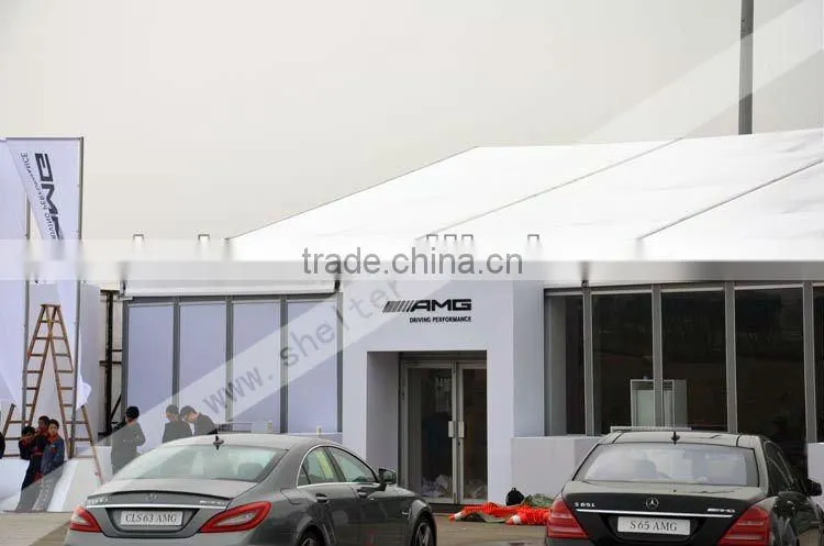 outdoor arch 25m x 60m marquee event hard ABS solid wall tent with glass door