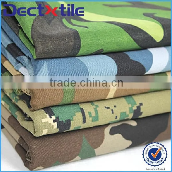 fashionable fashion camo camouflage print fabric with jungle colors