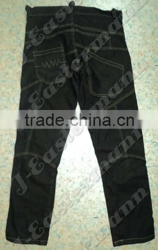 Blue Denim Jeans For Motorcycle with Kevlar