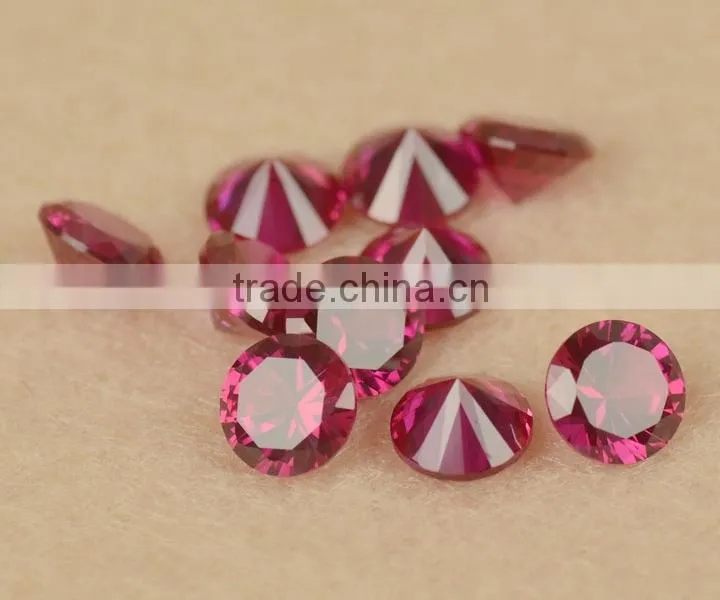 wholesale brilliant cut 5# synthetic corundum or natural corundum price