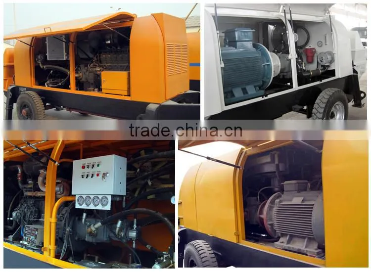 China Manufacturer Diesel HBT90S1821-200 Small Concrete Pump Pipe Price