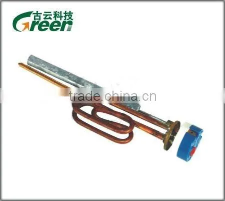Copper heater with thermostat