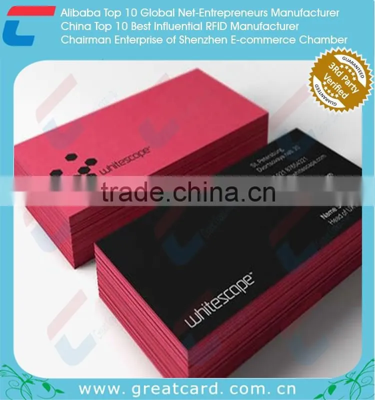 Glossy Business Cards Printing /printed promotion paper card