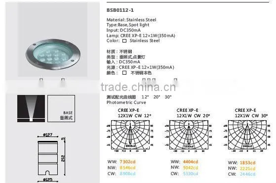 New Modern Underground Pool Led lights
