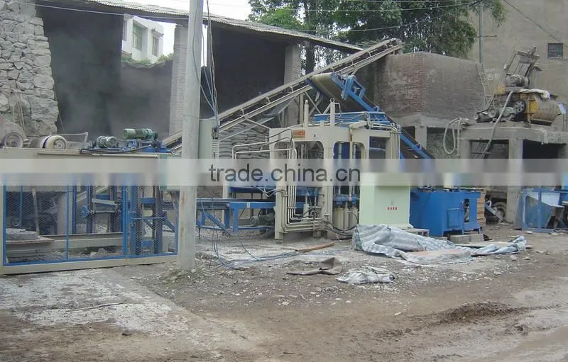 XQY6-24 hollow concrete brick making machine