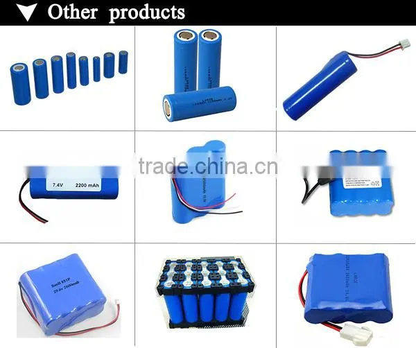 DC connector 22.2V 2200mah 18650 lithium-ion battery for Heat pad