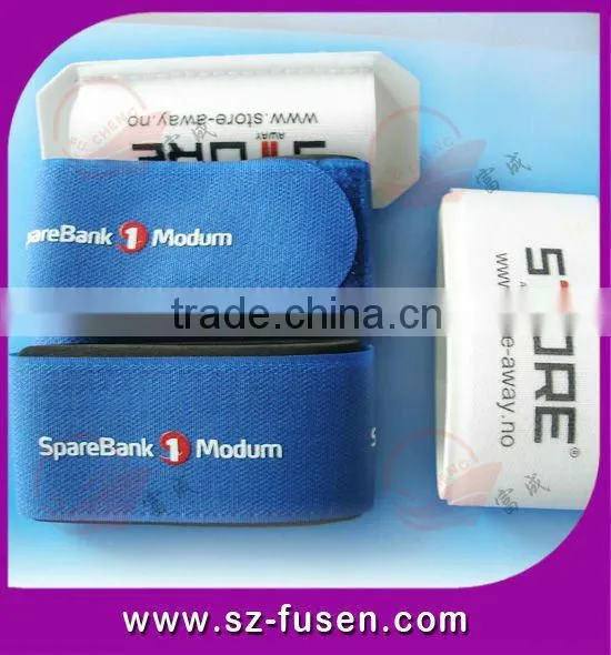 Nylon+EVA magic tape Sports Armband with Enterprise Logo