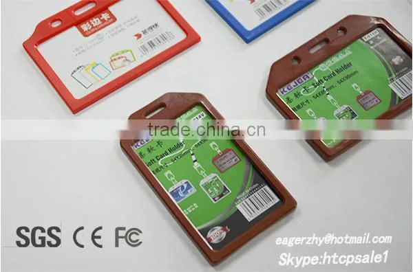 Soft PVC Card Holder T-015