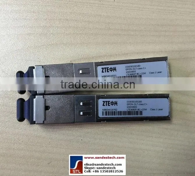 ZTE GPON-OLT-CLASS C+ LTE3680P-BC+1DM RTXM167-526DM transceiver for ZTE GTGO GTGH C300 C320