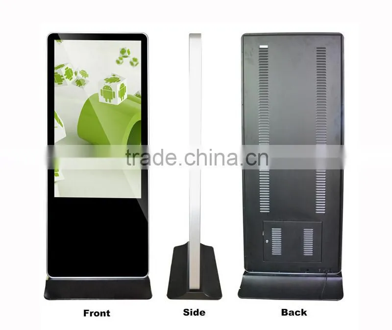 Chestnuter 42 inch floor standing digital signage with Free Opensource digital signage server software