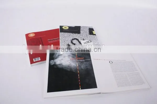 Offset printing custom softcover book printing