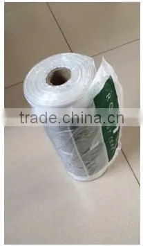 HDPE t-shirt bag for food packing