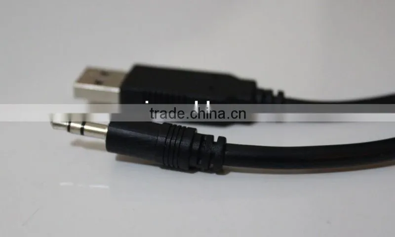6ft PL2303TA USB RS232 to 3.5mm jack serial cable