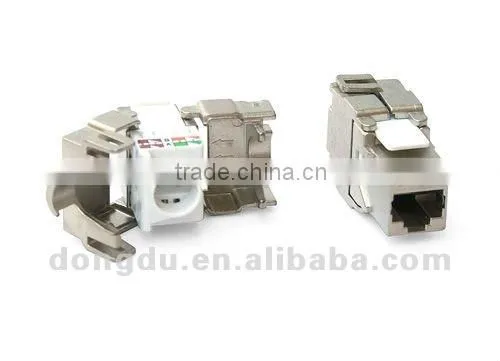 CAT6A 10GB shielded Keystone Jack