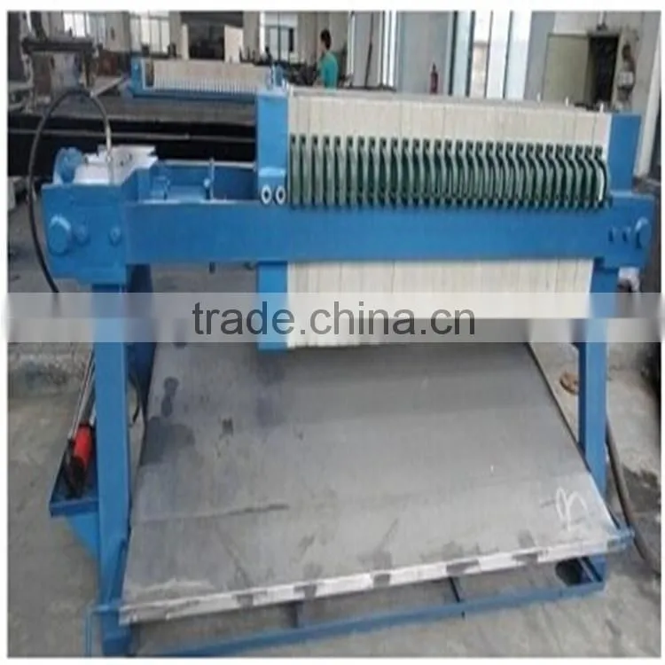 hydraulic Plate and Frame type sludge oil filter press machine