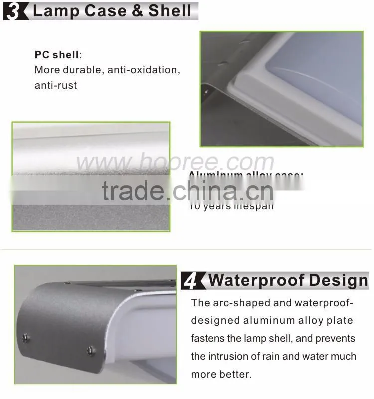Stainless steel solar wall and fence light SL-10P