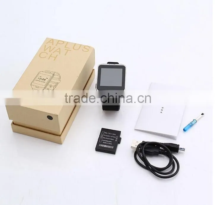 1.5 inch Gv18 andriod watch paly various andriod smart mobile phones 533 MHz MTK6260A