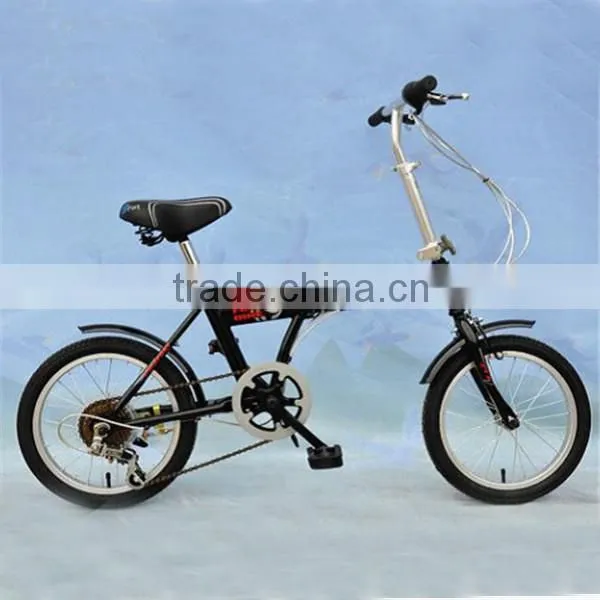 china titanium folding bike bicycle 16" mini folding bike with the powerful brake for you