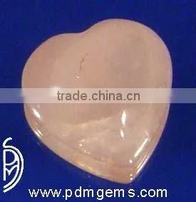 Rose Quartz Cabochon Heart