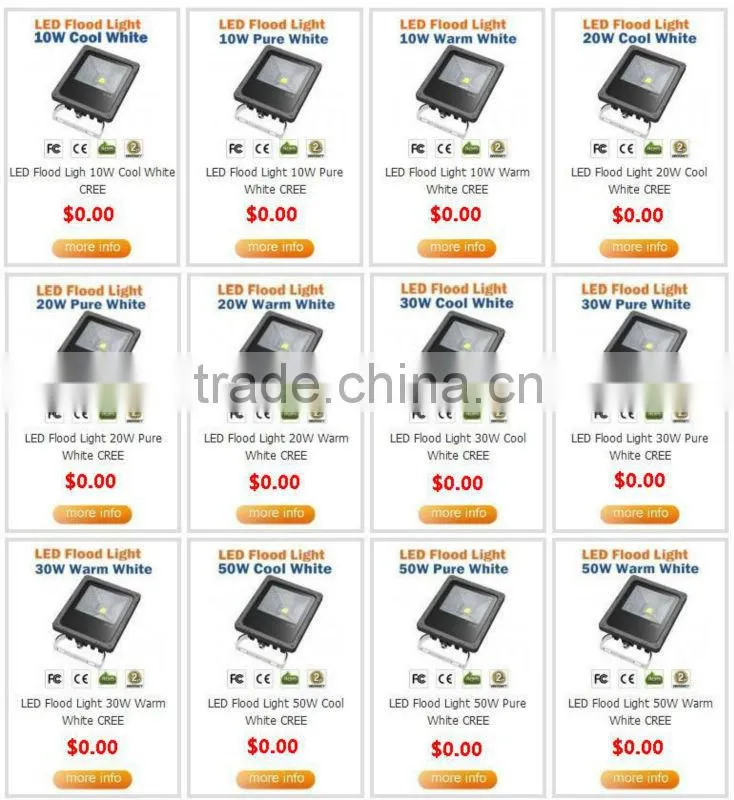 70W LED projector lamp / outdoor 70W LED floodlight SAA CE RoHS floodlight 1000w led replacement