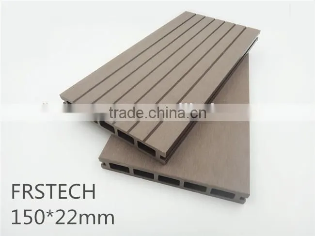 wood plastic composite playground high density solid deck