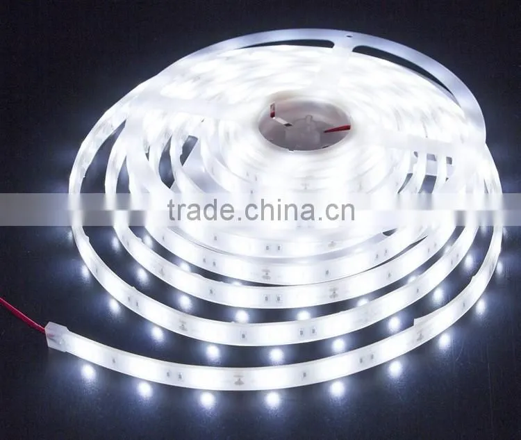 Hot Sale DC12V 5050 led strip light 30leds/m IP67 waterproof cool white 6000k