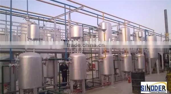 Top tech palm oil fruit processing equipment from scrap tyre and plastic with long life time