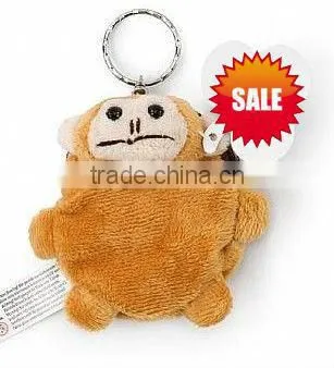 Soft ox animal plush coin bag