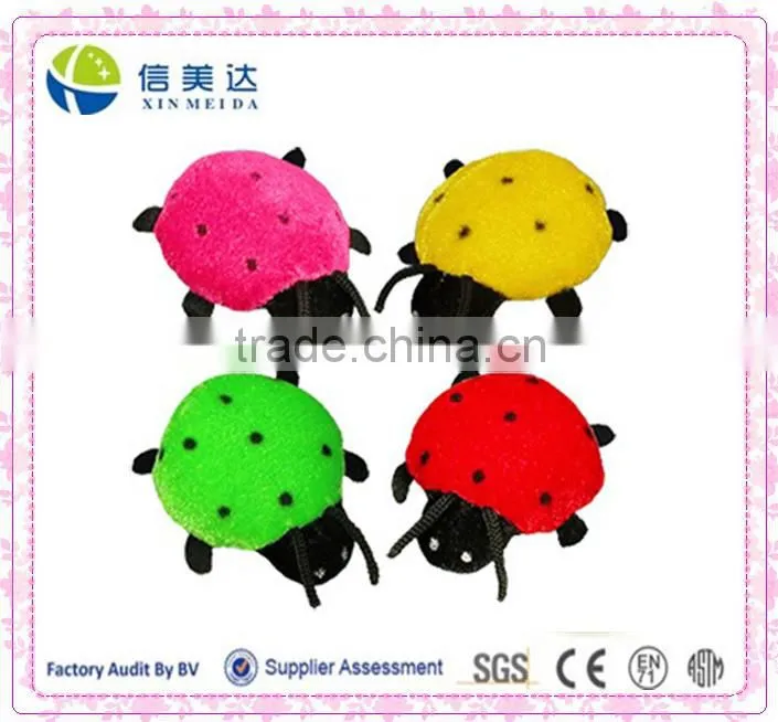 XDT5253 Plush ladybug insect toys