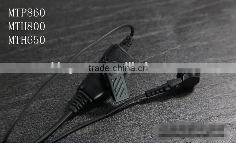 Two Way Radio Walkie Talkie Air Conduit Earphone/Earpiece for Mo- to- ro- la Tetra MTP850 MTH800 MTH650