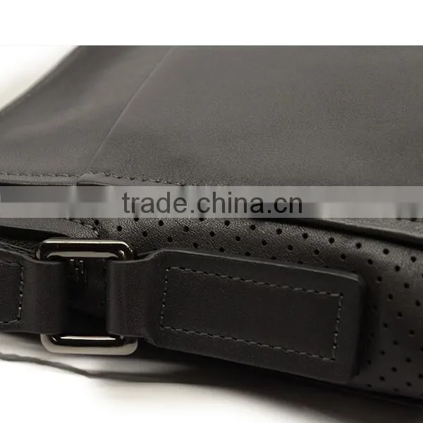 Hot Selling Genuine Leather Man Small Style Leather Sling Shoulder Bag