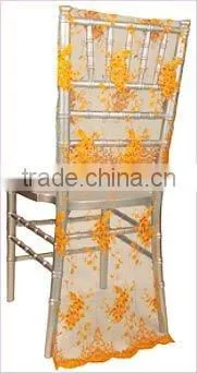 Hot sale grey pu leather hotel dining chair,chiavari banquet chair