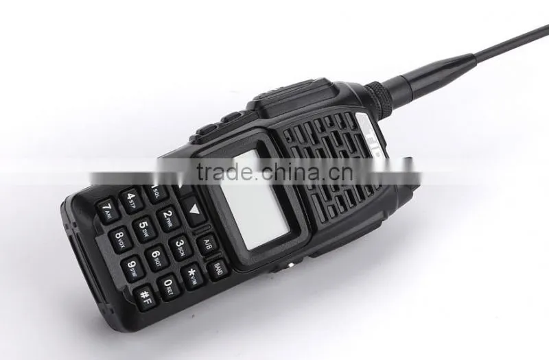 TD-V80 vhf and uhf dual band handsfree two way radio