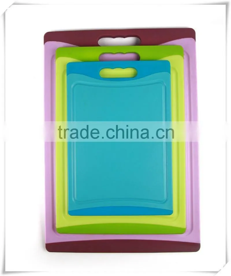 food grade large plastic chopping cutting board set cb013
