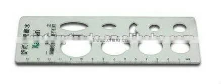 V-T036 OPHTHALMONOGY RULER(plastic ruler,medical ruler)