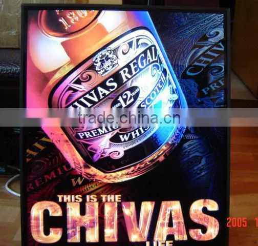 Waterproof EL Poster / outdoors EL Flash Poster / outdoor EL poster