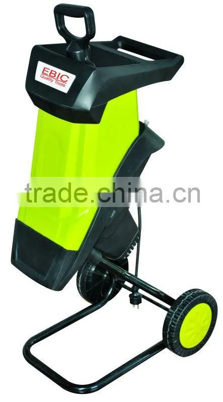 2400W electric garden wood chipper shredder