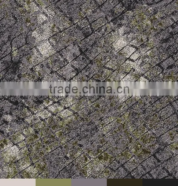 Fashion design floral printed carpet for office with different models