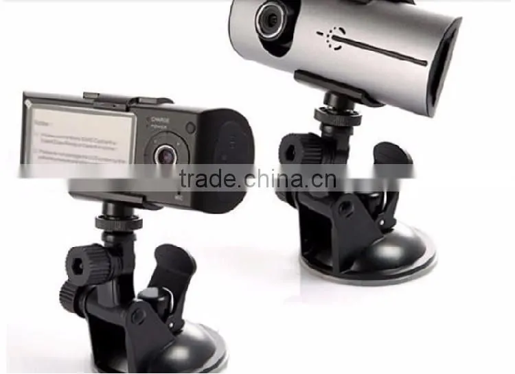 car inside and outside recording Dual lens car dash camera vehicle black box dvr car dvr gps X3000