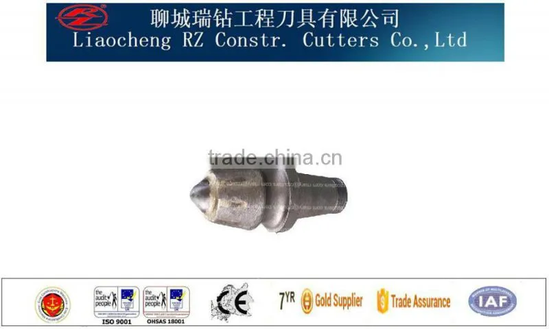 B85/2 Foundation Drilling Tools Holder-Rock Bullet teeth Auger Parts Bits set B85/2