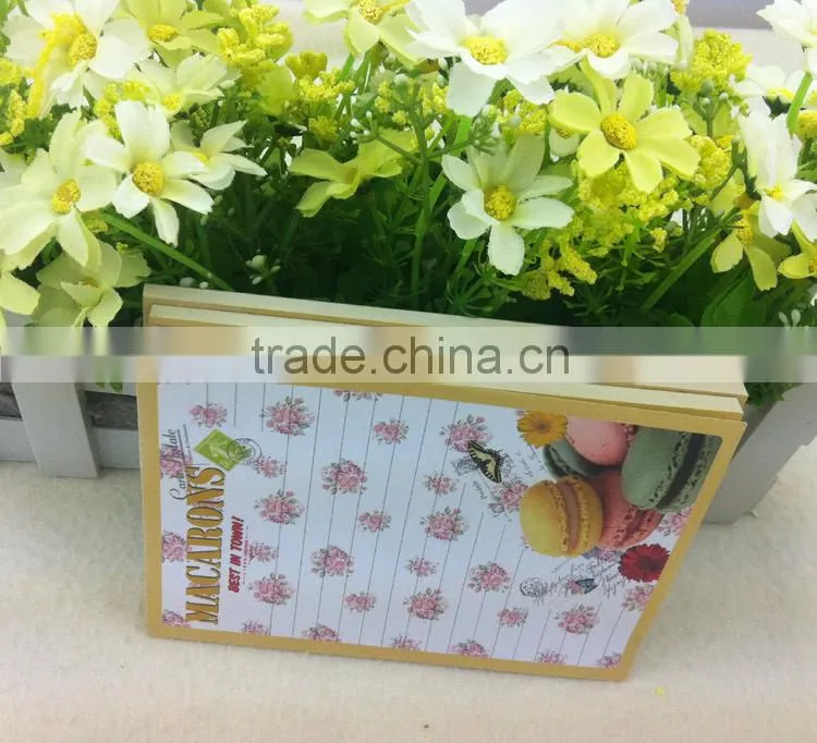 note pad without cover