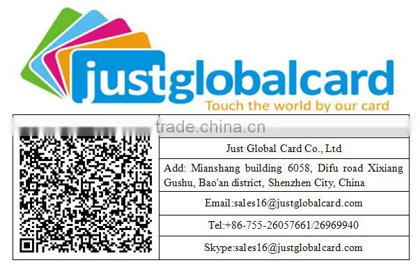 PVC transparent screen printing business cards