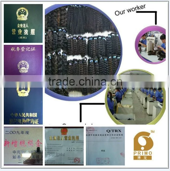 unprocessed virgin single drawn human hair extension
